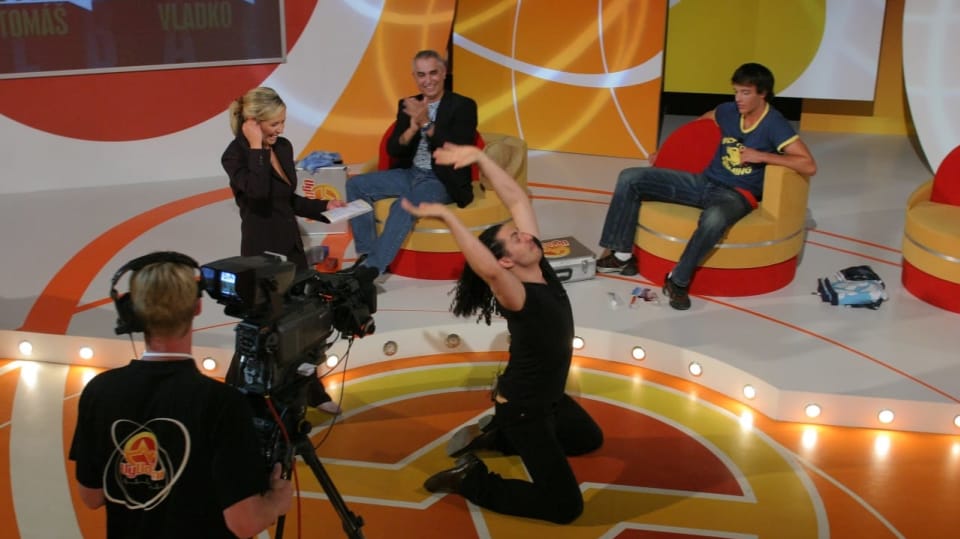 Vladko se moc nezměnil - takhle se radoval už v 1. řadě VyVolených